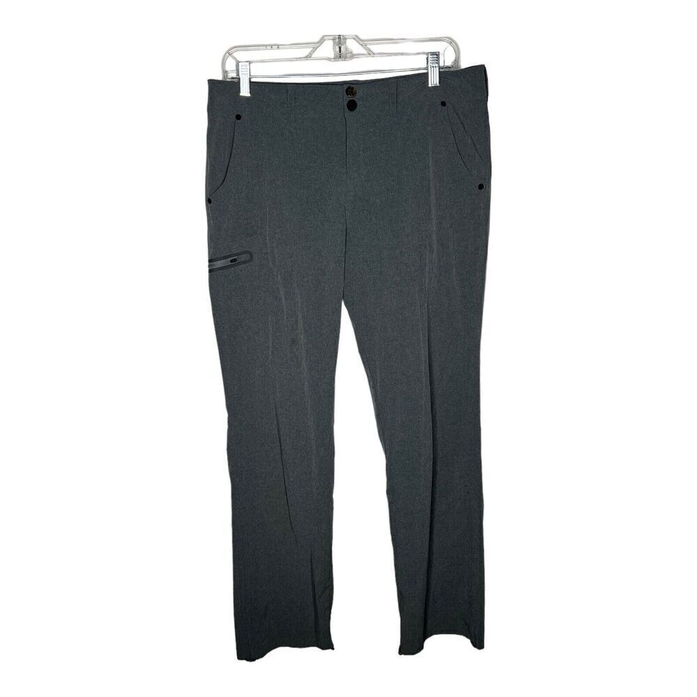 Gramicci Pants Womens 10 Hiking Gorpcore Adjustable Gray Outdoors Stretch Pocket